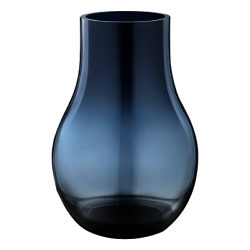 Georg Jensen Cafu Vase, Blue, H21.6cm
